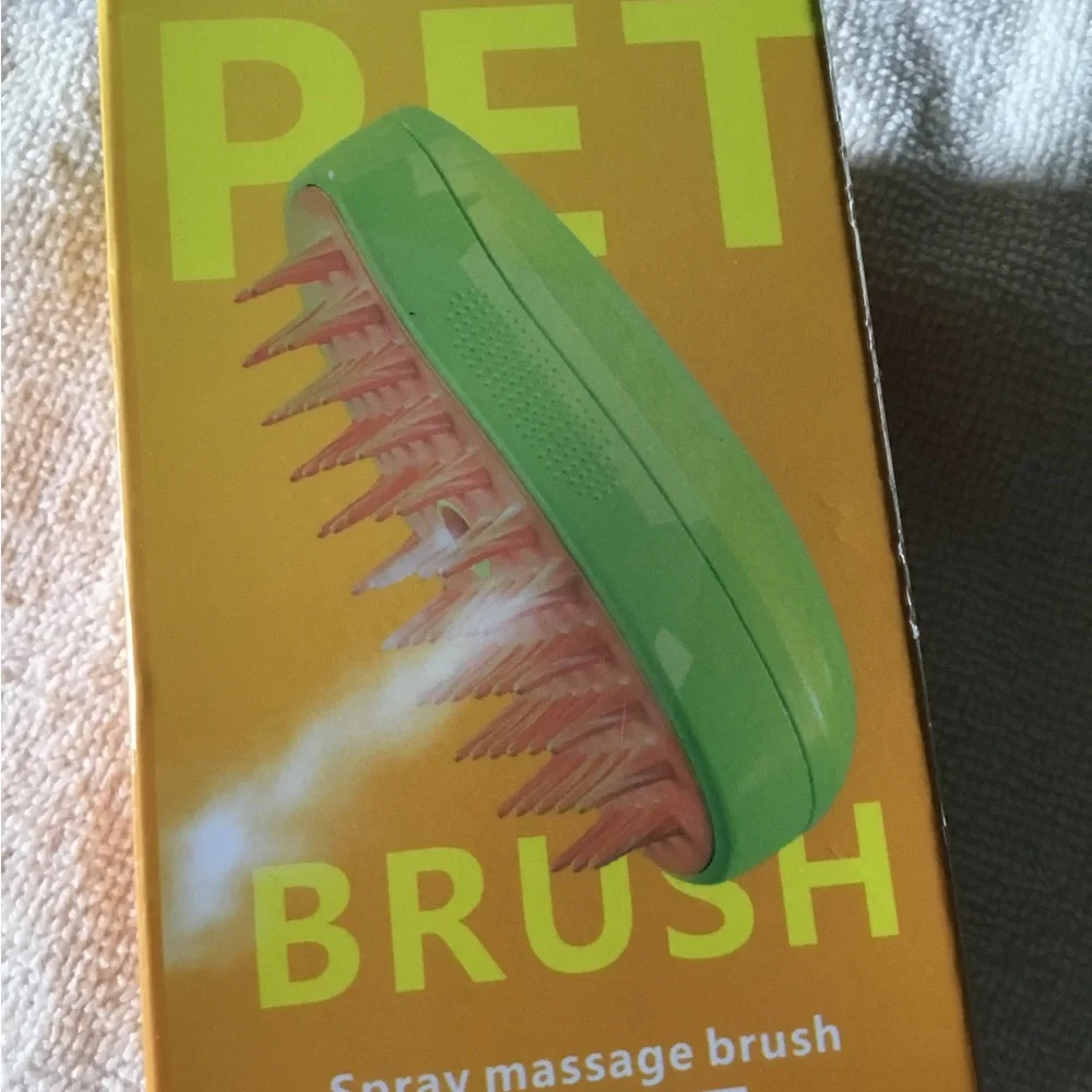 Pet Green Spray electric Massage Brush